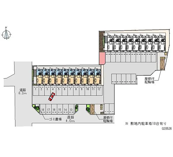 ★手数料０円★名護市為又　月極駐車場（LP）